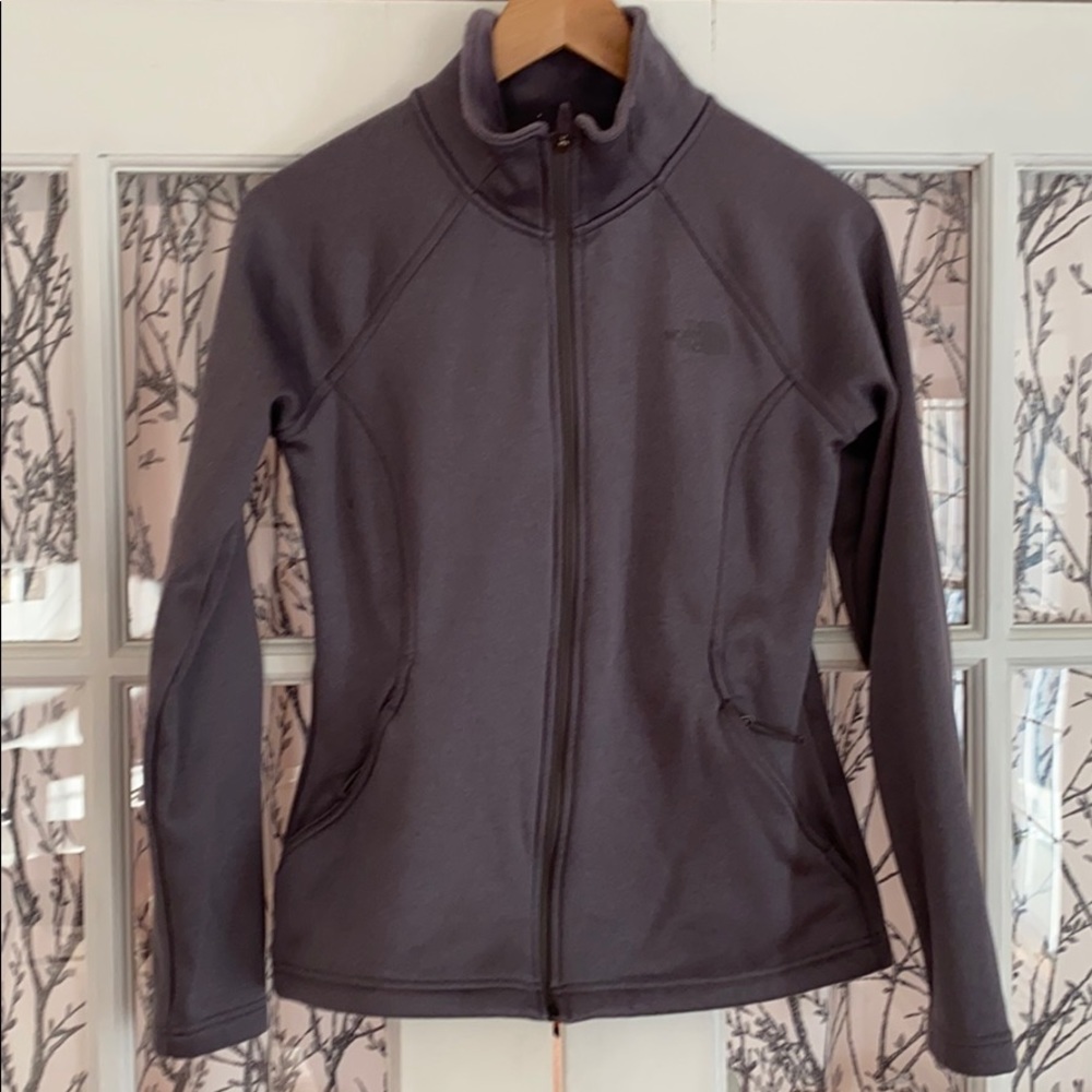 The North Face Zip Up Jacket Small Petite Gray
